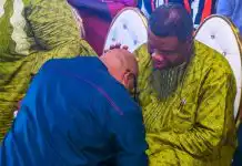 Pastor Adeboye Meets Adeleke, Anoints Him