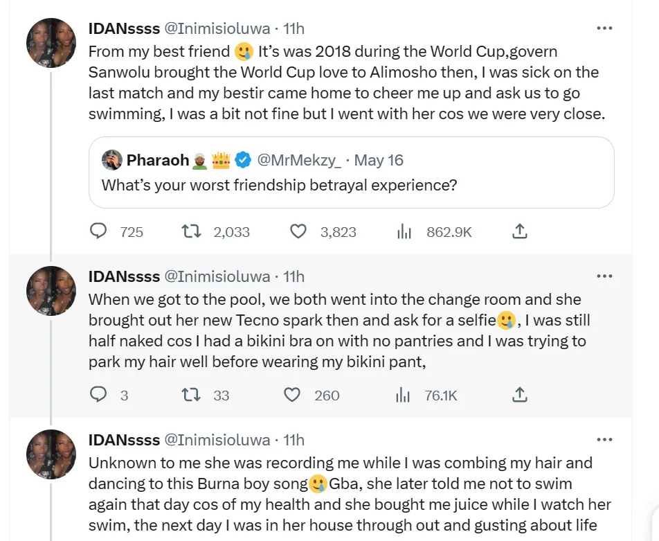 LADY recounts how she almost committed suicide when a friend leaked her NUDE video after accusing her of stealing her boyfriend 1 16 9