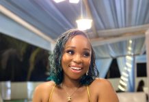 Bambam shows off major cleavages in sexy yellow crochet outfits (photos)