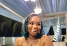 Bambam shows off major cleavages in sexy yellow crochet outfits (photos)