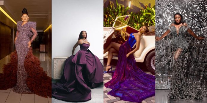 AMVCA 2023: Iyabo Ojo, Mercy Aigbe, Ini Edo, how Nigerian celebrities step out in style