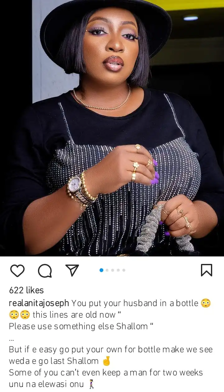 Anita Joseph addresses those who say she caged her husband Kemi Filani blog min 1