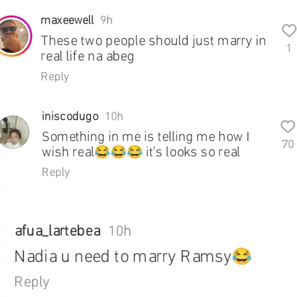 Fans play matchmaker for Ramsey Nouah and Nadia Buari Kemi Filani blog min 1