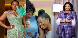 Funke Akindele reacts as Juliana Olayode tenders deep apology to her