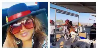Omotola Jalade Shares Her Experience At A US Abattoir