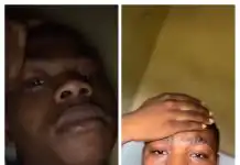 “I think say you be Idan” – Reactions trail video of man weeping over lady who dumped him (Video)