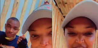 Controversial city politician Karen Nyamu has left Netizens talking once again after she posted a video goofing around with her baby daddy Samidoh. Samidoh and Karen were enjoying a meal after attending a workout session together. She took a selfie video and posted it on her TikTok account. A fan commented on her timeline and accused her of forcing her relationship with the popular Mugithi singer but she confessed he is the love of her life.