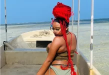 MIKE SONKO’s daughter, Sandra Mbuvi boldly flaunts her thick thighs in a bikini, months after she said she is tired of being body shamed (Photos)