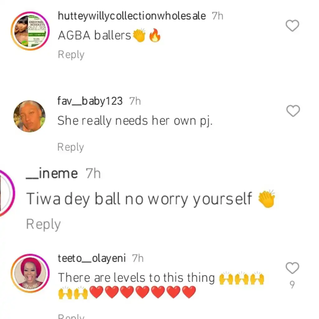 Reactions as Tiwa Savage shows off how she travels on a regular