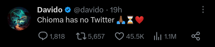 "Chioma Has No Twitter Account" – Davido, Ubi Franklin Call Out Impersonator 2 Screenshot 20230502 185505