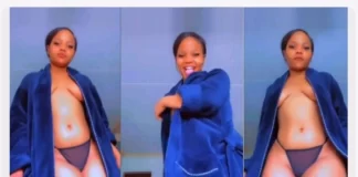 Nigerian Lady gets raunchy