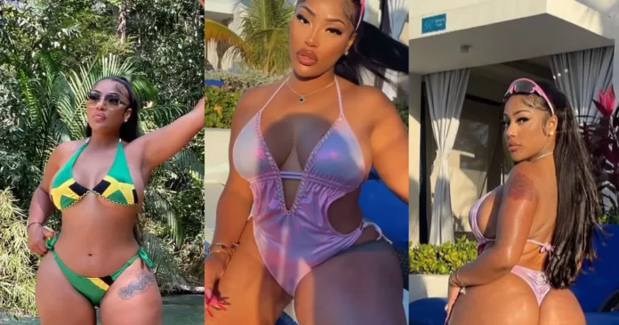 Steflon Don Is Giving Hot Body Goals Stefflon Don Is Giving Hot Body Goals, As Shares Photos Showing Her Thingy In A Bikini