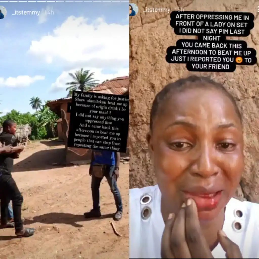 Temidayo Morkinyo calls out senior colleague Papa Showw for allegedly assaulting her Kemi Filani blog min