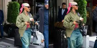 Tems spark pregnancy speculations as she steps out in style in New York City