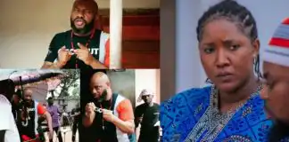 “Anybody who has bad intentions towards us…” Yul Edochie fires prayers on Judy Austin’s movie set