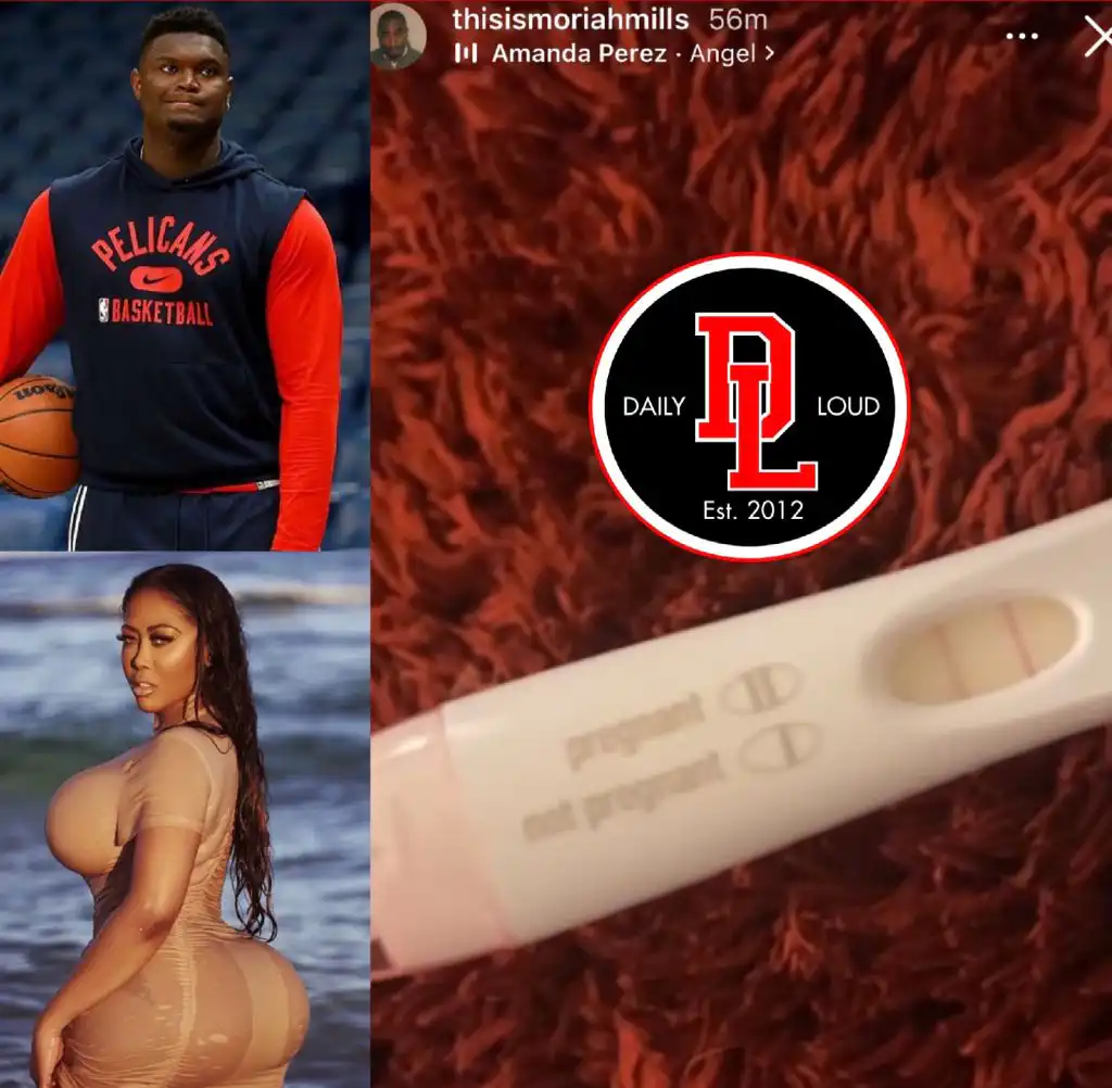 Moriah Mills shares a positive pregnancy