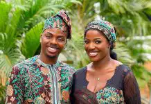 Reactions as Eni Adeoluwa and Hilda Baci steps out in matching outfits