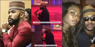 Old sermon of Banky W supposedly hinting at his alleged affair with Niyola (Video)