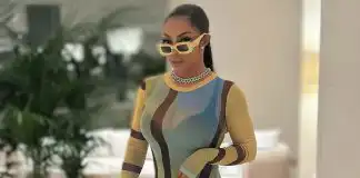 “This Yansh Look Very Funny” Netizens Troll Toke Makinwa As She Flaunts Her Curvy Shape In New Photos