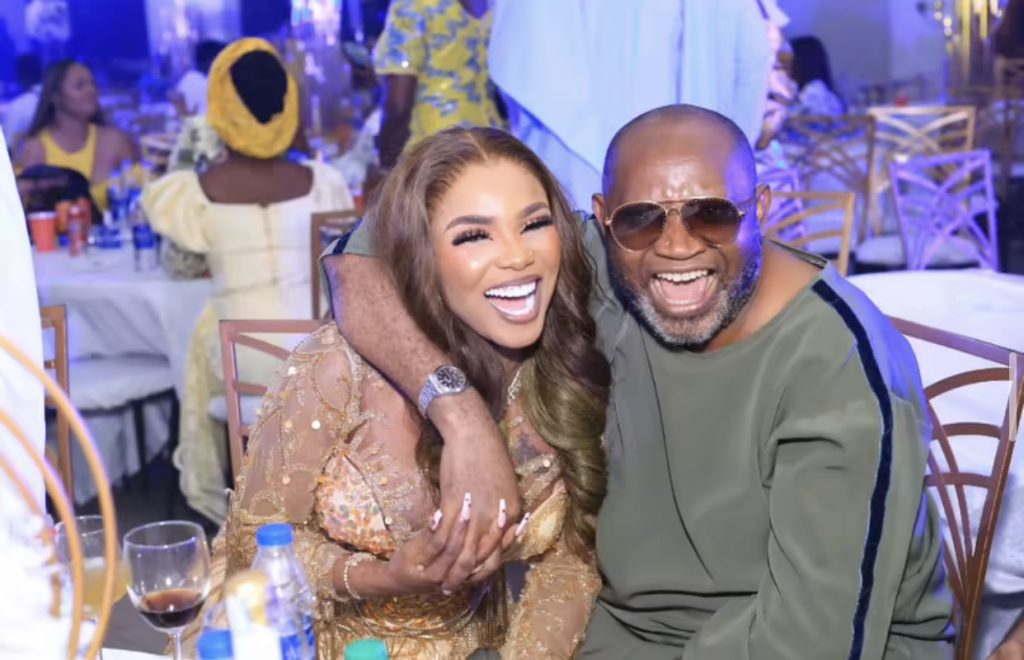 “Let The Couple Breathe” Iyabo Ojo Gushes Over Paulo In A Loved-Up Video With Paulo