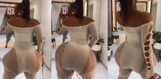 “Me and Nyashi, Chubby Lady with big baka shakes it in a wild dance(Watch Video)