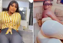 Actress Iheme Nancy gives epic reply to fan who asked why she has a big backside