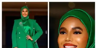 “Have you turned muslim now?” – Netizens fume over Nancy Isime fashion choice in Kano