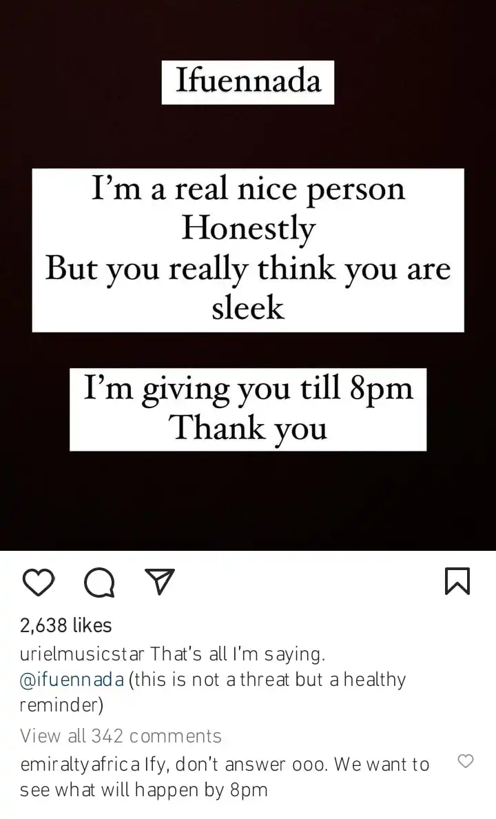 Im a really nice person Uriel Oputa calls out Ifu Ennada Kemi Filani blog min
