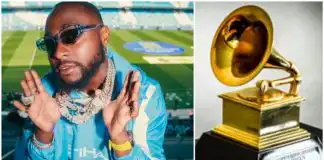 Davido reacts as netizen mocks him for not having a Grammy