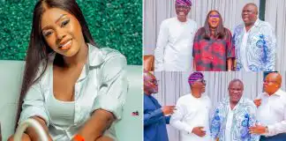 Yoruba Nollywood actress Kiitan Bukola has dropped a bombshell about the Nollywood industry as Governor Sanwo Olu storms former Governor Akinwunmi Ambode’s 60th birthday party. Photos making rounds online captured heartwarming moments the immediate past and present governor heartily laughed while posing for the camera. Sharing the photos from the birthday event, Sanwo Olu revealed wished Ambode fruitful years in good health and sound mind. He expressed delight to be at the intimate gathering, celebrating his predecessor on his 60th birthday.