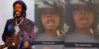 “My dad is richer than all your dads, don’t be too excited” – Naira Marley’s 8-year-old daughter brags (Video)