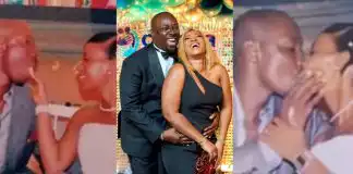 “Do you want to suck her mouth” Fan query Obi Cubana over throwback wedding photos