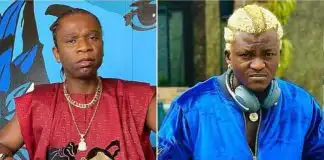 “Wahala don jam problem” – Reactions as Portable and Speed Darlington throw shade at each other