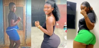 See This Ghanaian lady Amazing Transformation after SHS (Photos)