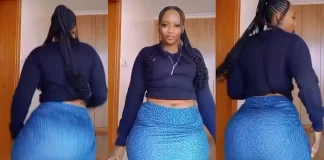 Lady With Big Ass And Curves