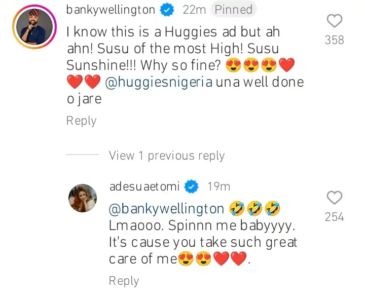 Why are you so fine Banky W quizzes wife Adesua amid cheating rumours Kemi Filani blog min