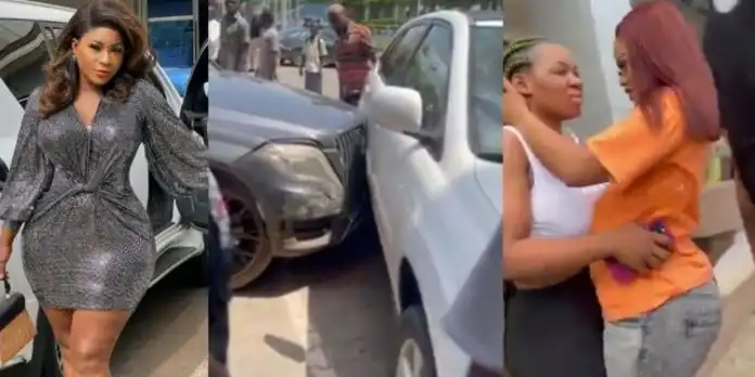 Destiny Etiko shares frightening moment lady bashed her film director’s car during movie shoot-750x375 Destiny Etiko shares frightening moment lady bashed her film director’s car during movie shoot