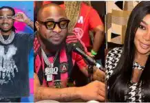 Davido’s alleged new baby mama, Ivanna Bay seen chilling with US rapper, Quavo (Video)