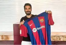 Manchester City Captain Ilkay Gundogan Joins Barcelona On 2-year Contract