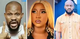 See Wetin Polygamy Dey Cause – Uche Maduagwu Mocks Yul Edochie Over Heated Argument With Judy