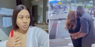 “Anywhere you find happiness, make it your home” Nkechi blessing says as she flies to warri to meet her man