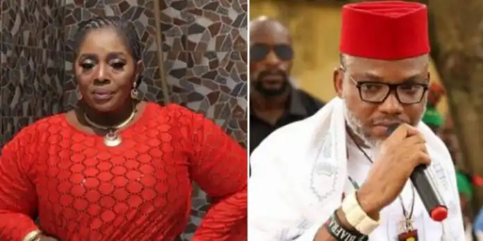 “Release Nnamdi Kanu” Rita Edochie Tells federal government