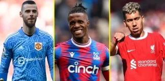 David de Gea, Wilfried Zaha and Roberto Firmino among ten top Premier League stars waking up unemployed
