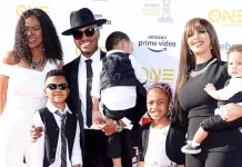 Ne-Yo Poses With All 7 Kids In Rare Family Photos