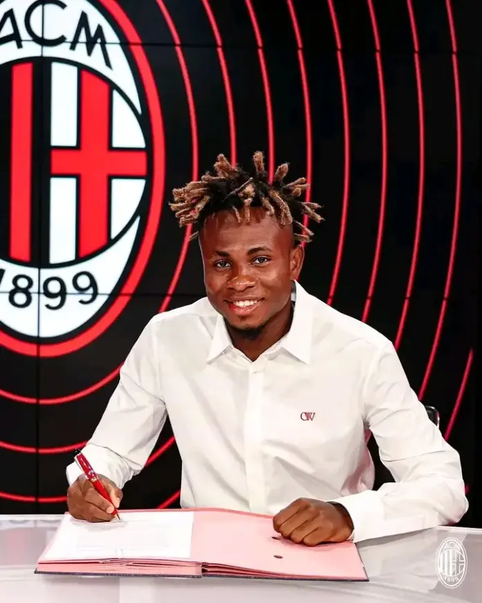 AC Milan completes the signing of Super Eagles Star, Samuel Chukwueze on a five-year deal