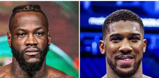 American boxer, Wilder confirms Anthony Joshua fight in December