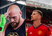 Close SportBoxing Tyson Fury celebrates Mason Mount signing for Manchester United by re-posting behind the scenes footage