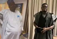 “Pregnancy No Easy oooo”– Actor Muyiwa Ademola Says As She Carry Heavy Stomach Showing He Is Pregnant