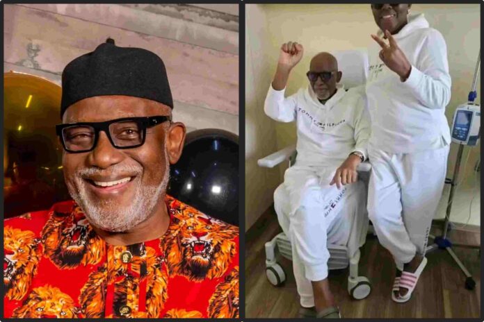 Governor Akeredolu Shares Cute Photo On 67th Birthday While Recuperating Abroad Governor Akeredolu Shares Cute Photo On 67th Birthday While Recuperating Abroad