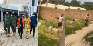 Chef Dammy Spotted Fetching Water Alone Without Her Bodyguards (Video)